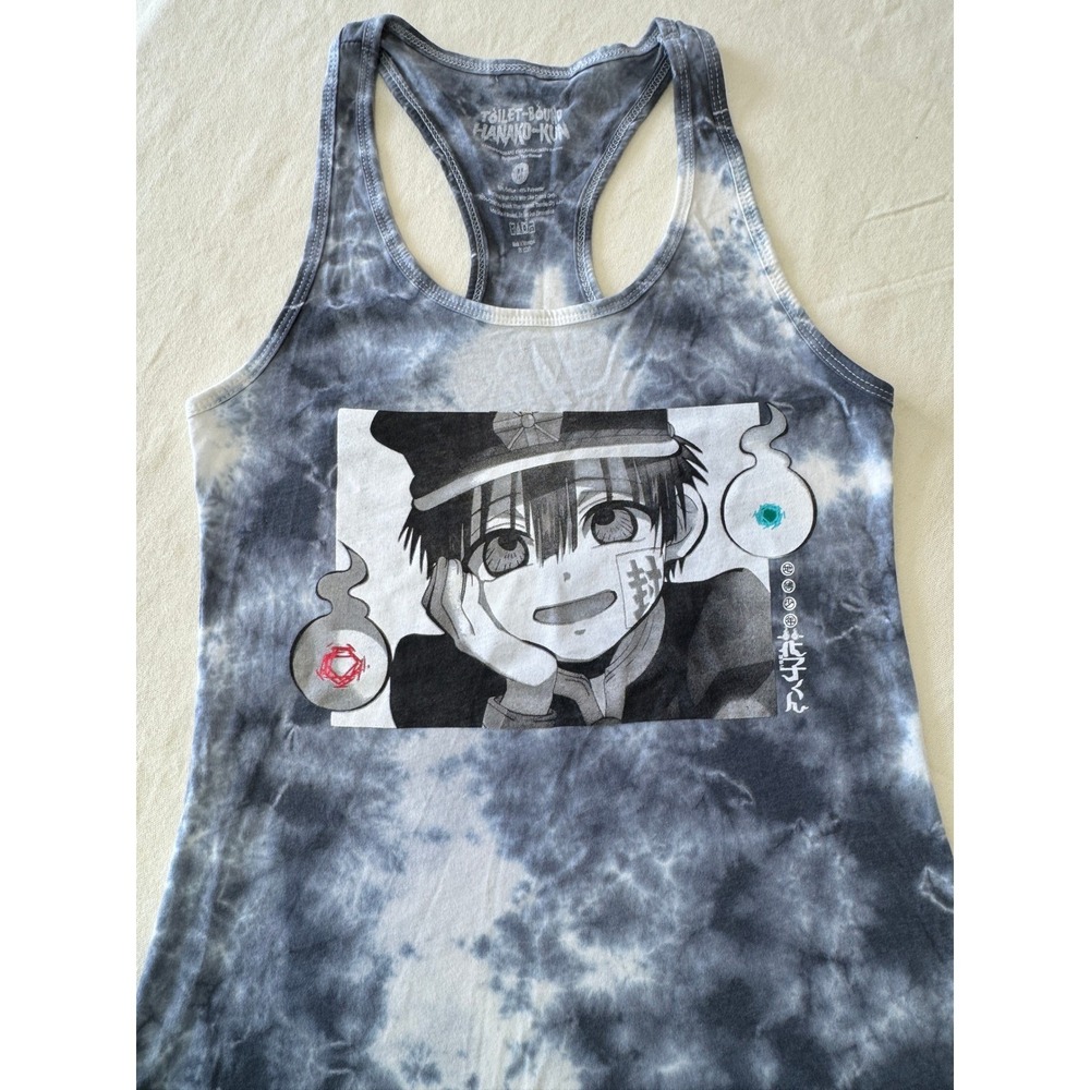 Toilet Bound Hanako Kun Anime Graphic Tank Womens M Tie Dye Racerback Manga - Picture 4 of 4